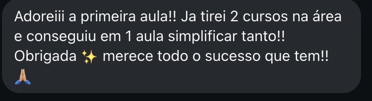 Feedback de participante